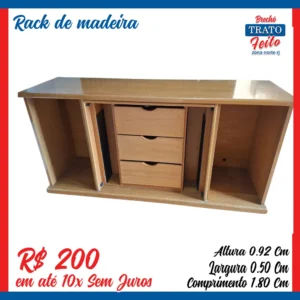 Rack de Madeira